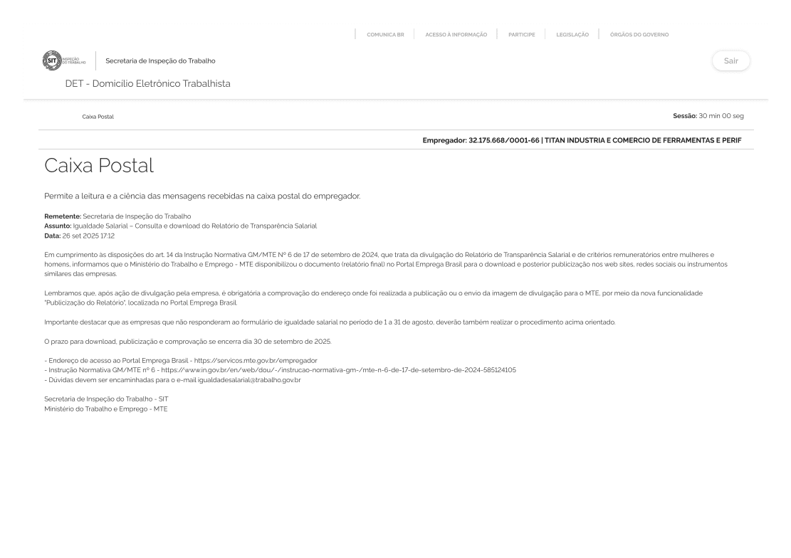 Relatório de Transparência Salarial - Página 2